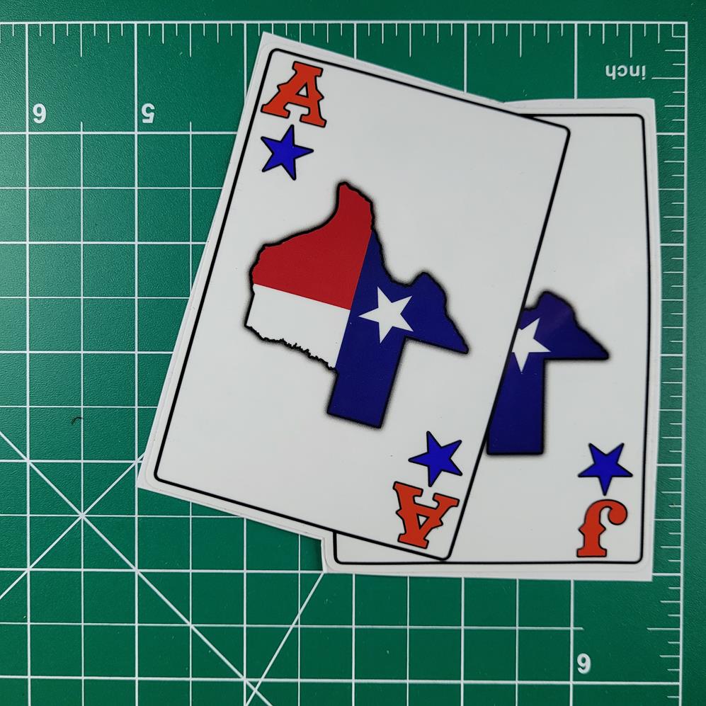 Texas 21 Sticker