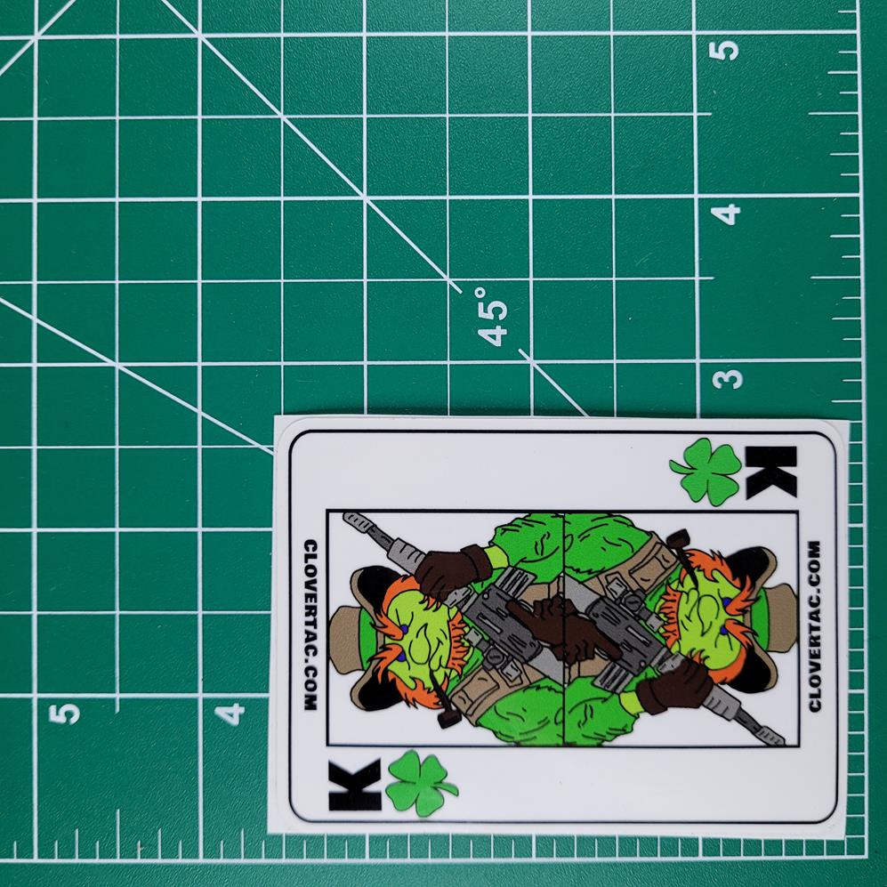 Playing Card Sticker