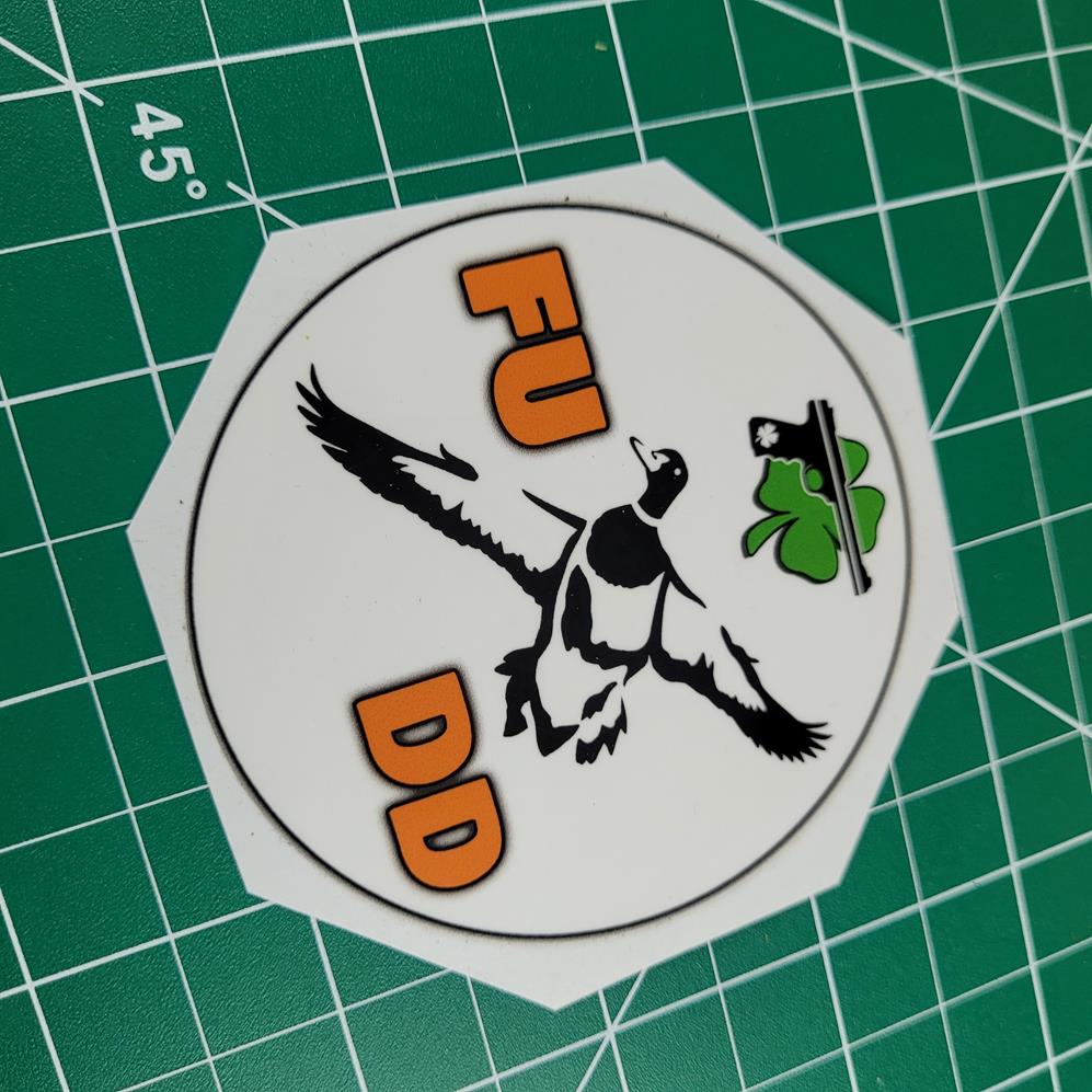 Fudd Duck Sticker