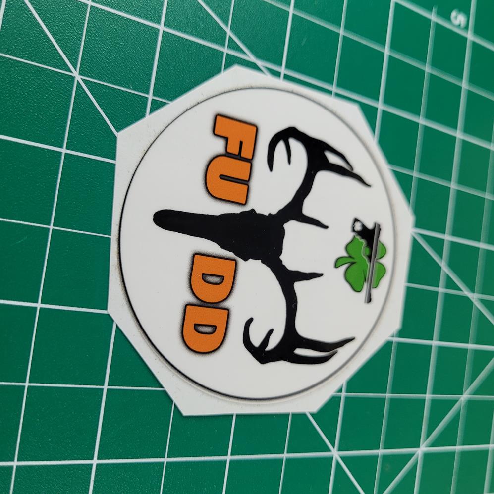 Fudd Buck Sticker