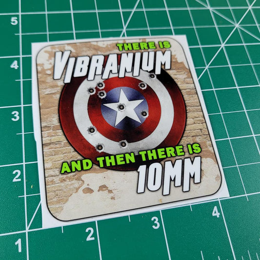 10mm Vibranium Sticker