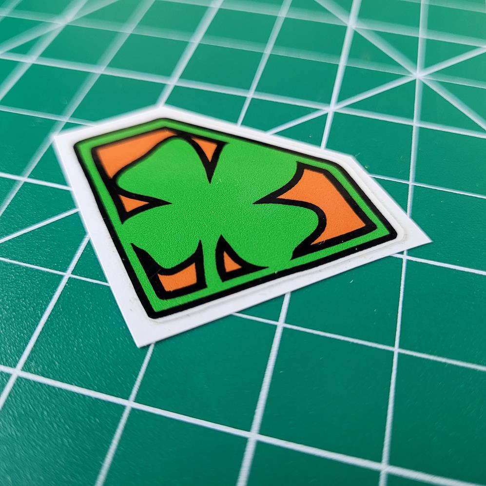 Super Clover Sticker