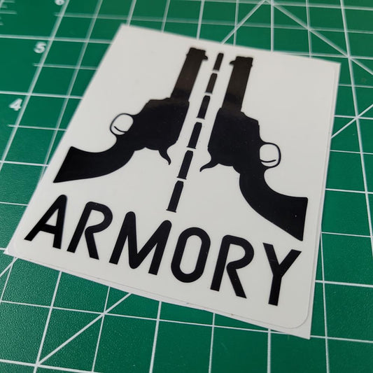 Retro Armory Sticker