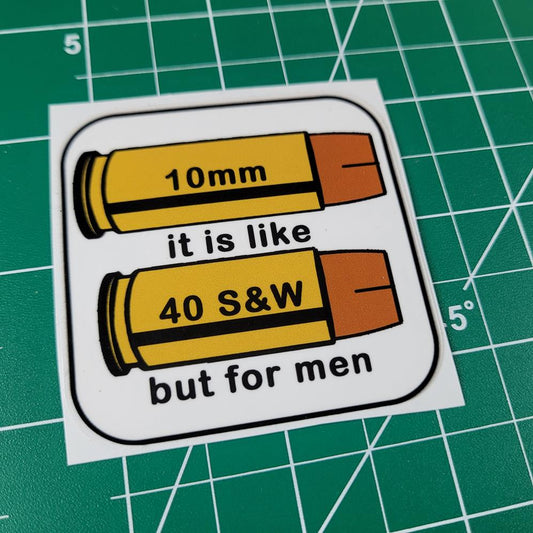 10mm Man Sticker