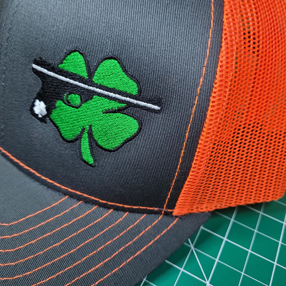 Orange CloverTac Cap