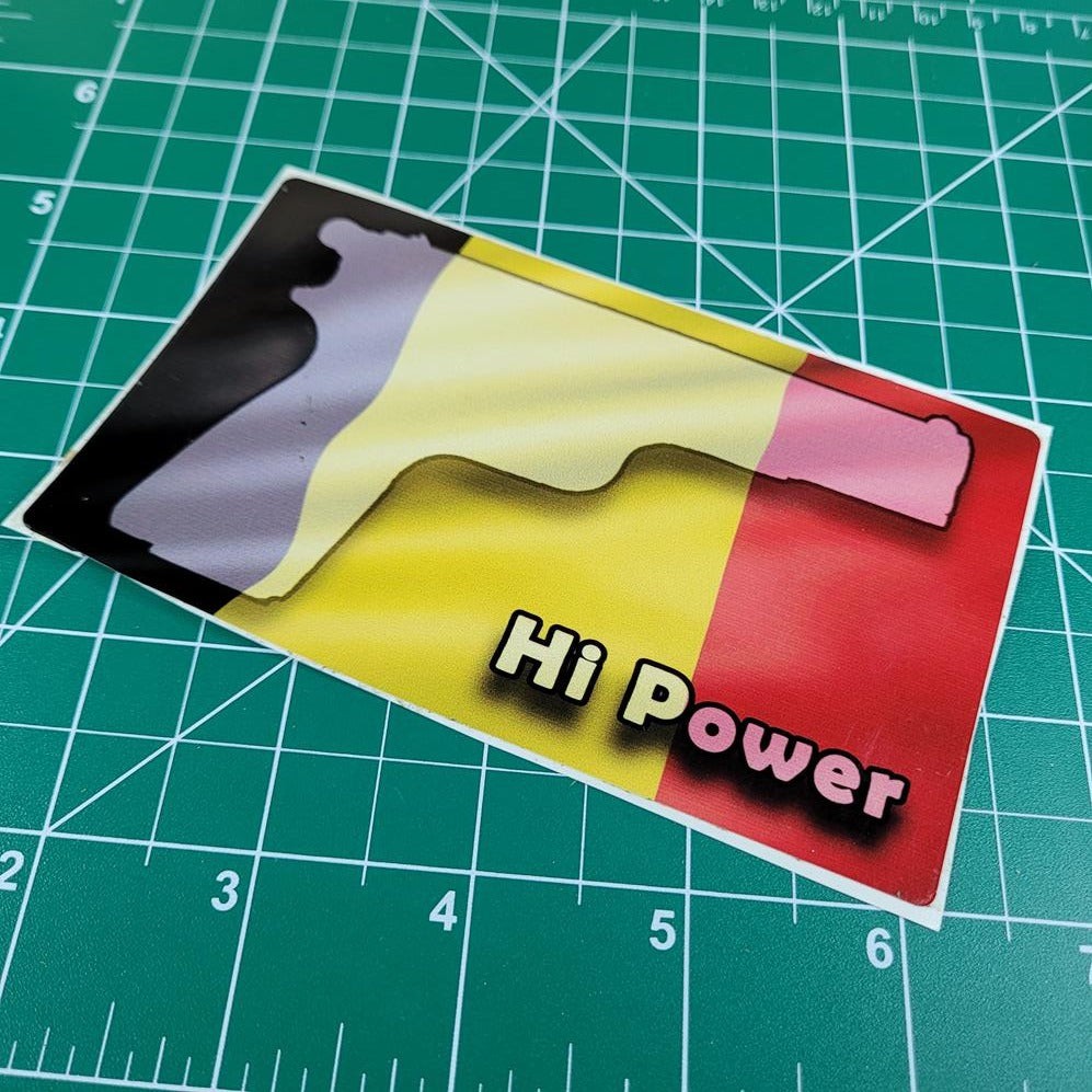 Hi Power Sticker