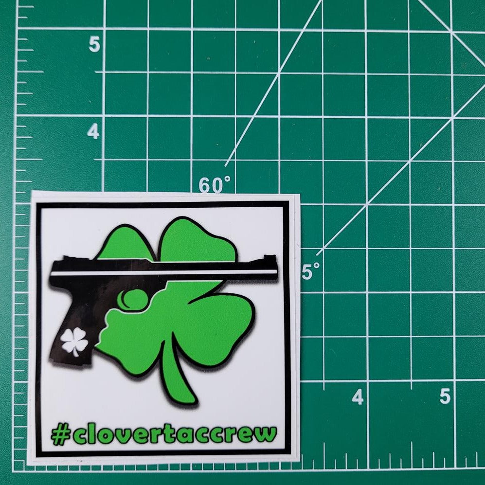 CloverTac Crew Sticker